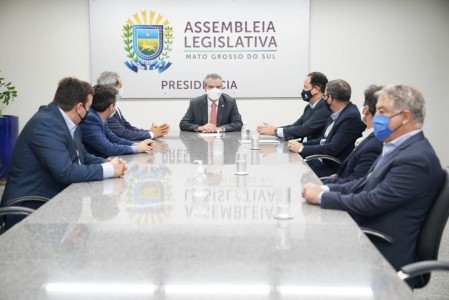 Reunião com o presidente da Assembleia Legislativa Paulo Correa