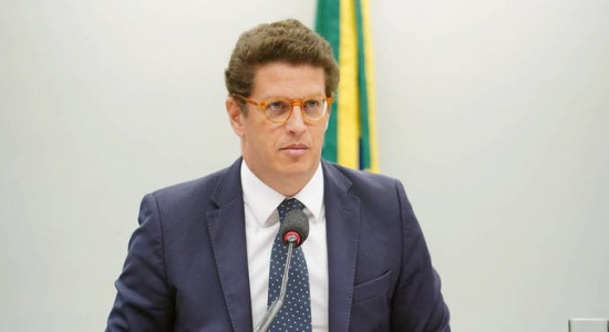 O ministro do Meio Ambiente, Ricardo Salles PABLO VALADARES/CÂMARA DOS DEPUTADOS - 03.05.2021 