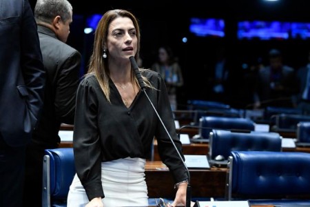 Senadora Soraya Thronicke (PSL-MS), uma das principais apoiadoras de Bolsonaro. (Foto: Divulgação) 