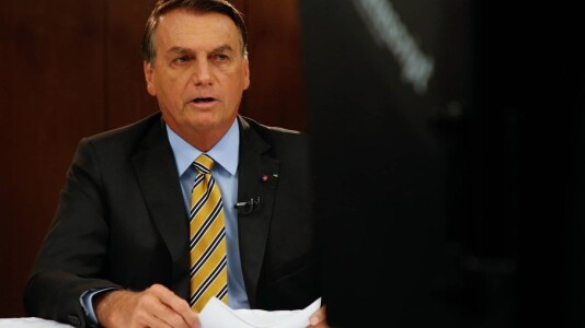 Anderson Riedel/PR Presidente Jair Bolsonaro (sem partido) está internado no Hospital das Forças Armadas