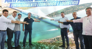 Paraná e Mato Grosso do Sul recebem anteprojeto de ponte para ligar estados